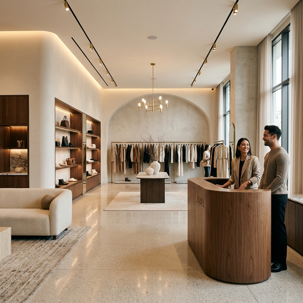 StyleHub Store Interior